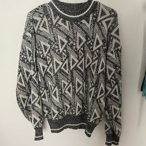 Vintage Patterned Sweater